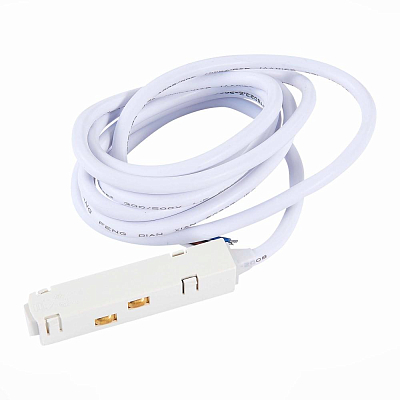 ST006.529.00 Ввод питания для магнитного шинопровода  ST-Luce Белый СКАЙЛАЙН 48V 400_400_2953723